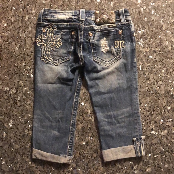 Miss Me Cuffed Jeans Crop size 25 (JE534OC2) - 2 - Picture 4 of 11